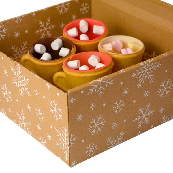 Jedlá šálek s marshmallow 4 ks.