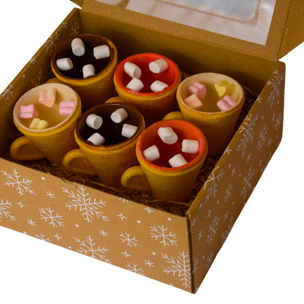 Jedlá šálek s marshmallow 6 ks.